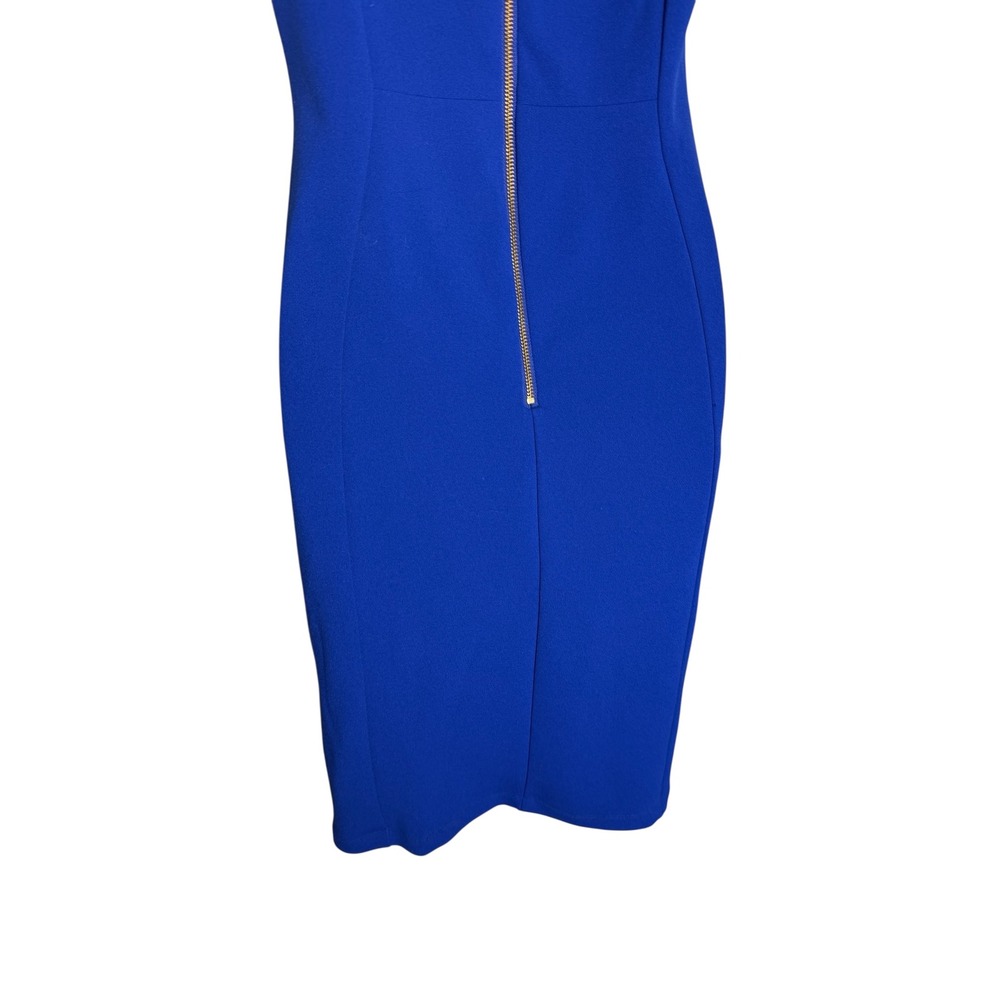Marina Dress Size 2 Royal Blue Sleeveless Sheath Dressโ Career Cocktail Party ๐ - Picture 6 of 9